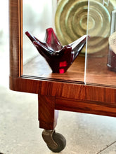Load image into Gallery viewer, Original “Thonet” Drinks Cart with Glass Surround and Top
