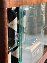 Load image into Gallery viewer, Original “Thonet” Drinks Cart with Glass Surround and Top
