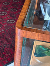Load image into Gallery viewer, Original “Thonet” Drinks Cart with Glass Surround and Top
