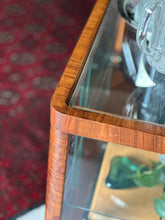 Load image into Gallery viewer, Original “Thonet” Drinks Cart with Glass Surround and Top
