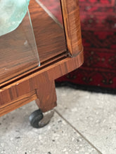 Load image into Gallery viewer, Original “Thonet” Drinks Cart with Glass Surround and Top
