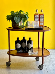 Mid-Century Drinks Trolley