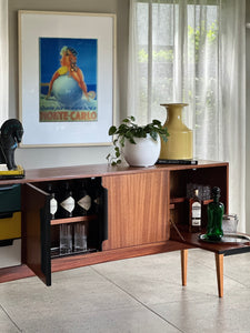 Mid-Century Modern Sideboard - Multi-coloured Drawers