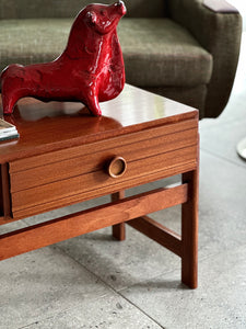 Mid-Century Side Table or Larger Pedestal