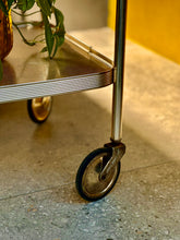 Load image into Gallery viewer, UK Made, Vintage Two-Tier Drinks Trolley

