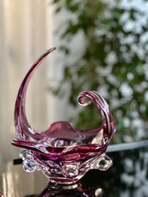 Load image into Gallery viewer, Amethyst-Pink Murano Bowl
