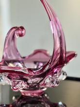 Load image into Gallery viewer, Amethyst-Pink Murano Bowl

