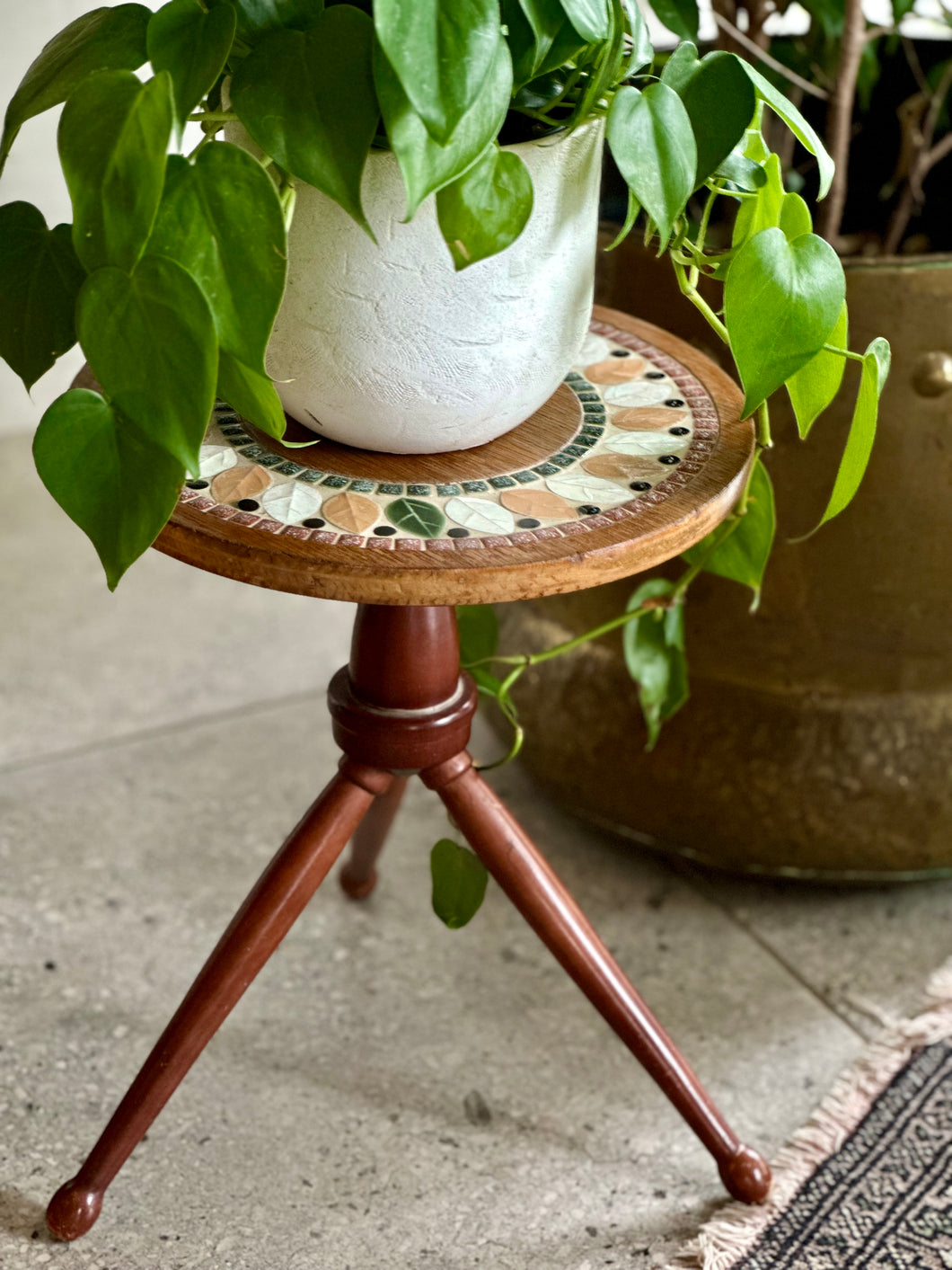 Retro Mosaic Side Table