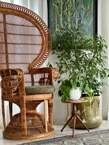 Vintage Peacock Chair