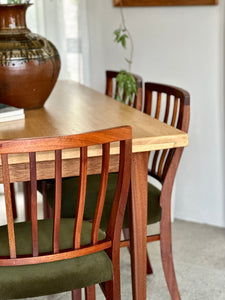 Vintage Two Tone Dining Table