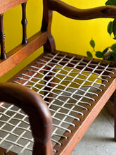 Load image into Gallery viewer, Petite “Riempie” Bench
