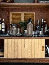 Load image into Gallery viewer, Retro Drinks Cabinet with Tambour Doors
