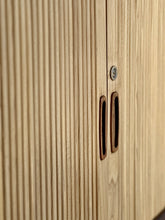 Load image into Gallery viewer, Retro Drinks Cabinet with Tambour Doors
