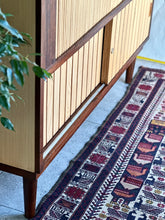 Load image into Gallery viewer, Retro Drinks Cabinet with Tambour Doors
