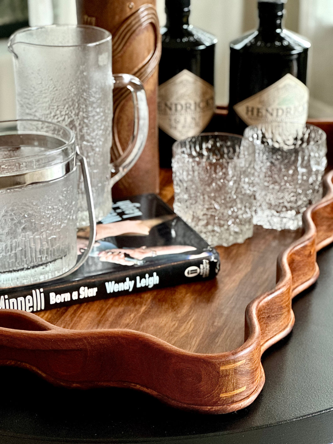 Vintage Solid Kiaat Tray