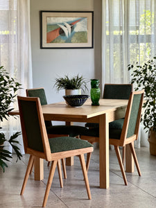 Folding Oak Dining Table