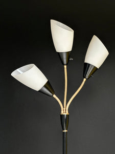 Retro Floor Lamp | Three-Shade
