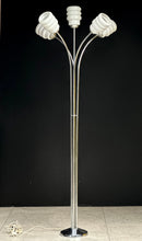 Load image into Gallery viewer, Elegant Mid-Century Chrome Floor Lamp
