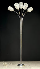 Load image into Gallery viewer, Elegant Mid-Century Chrome Floor Lamp
