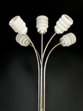 Load image into Gallery viewer, Elegant Mid-Century Chrome Floor Lamp
