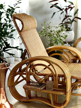 Load image into Gallery viewer, Luxurious Cane Recliner
