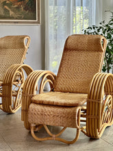 Load image into Gallery viewer, Luxurious Cane Recliner
