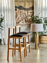 Load image into Gallery viewer, Pair of High Chairs for Kitchen / Bar
