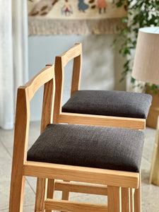 Pair of High Chairs for Kitchen / Bar