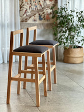 Load image into Gallery viewer, Pair of High Chairs for Kitchen / Bar
