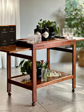 Load image into Gallery viewer, Kiaat Trolley with Double Extension &amp; Tray
