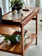 Load image into Gallery viewer, Kiaat Trolley with Double Extension &amp; Tray
