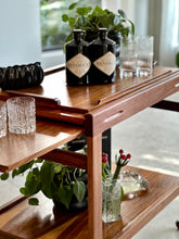 Load image into Gallery viewer, Kiaat Trolley with Double Extension &amp; Tray

