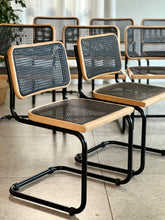 Load image into Gallery viewer, Set of 10 Cesca-Style Dining Chairs
