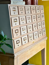 Load image into Gallery viewer, Library Index Cabinet with 24-Drawers
