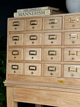 Load image into Gallery viewer, Library Index Cabinet with 24-Drawers
