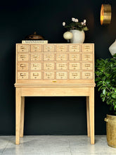 Load image into Gallery viewer, Library Index Cabinet with 24-Drawers

