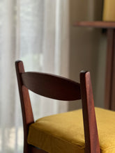Load image into Gallery viewer, Mid-Century Curved Bar with Copper Footrest &amp; 3 Bar Chairs
