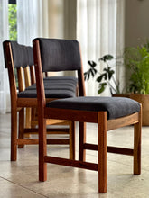 Load image into Gallery viewer, Set of 8 Vintage Dining Chairs
