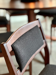 Dining Room Set - Round Table & Six Chairs