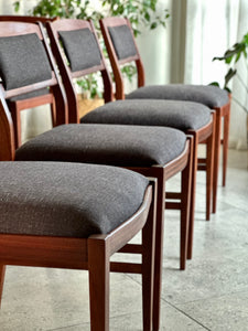 Dining Room Set - Round Table & Six Chairs