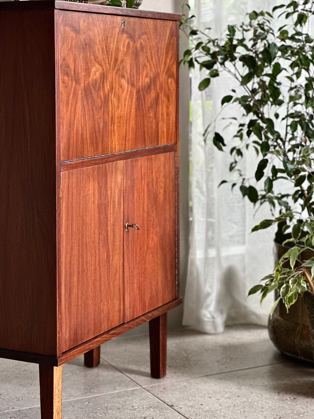Drop-Fronted Drinks Cabinet
