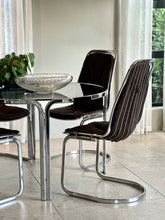 Load image into Gallery viewer, Mid-Century Chromed Dining Set - “Gastone Rinaldi” Style
