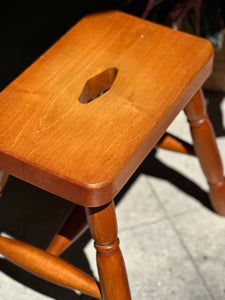 Solid Wood Side Table/Stool