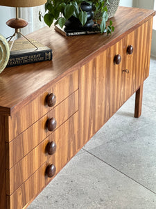 Retro Kiaat Sideboard