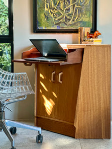 Mid-Century G-Plan Writing Bureau with Corner Cabinet