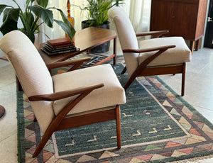 Pair Of Mid-Century "Parker Knoll" Armchairs