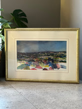 Load image into Gallery viewer, Abstract Framed Watercolour Landscape
