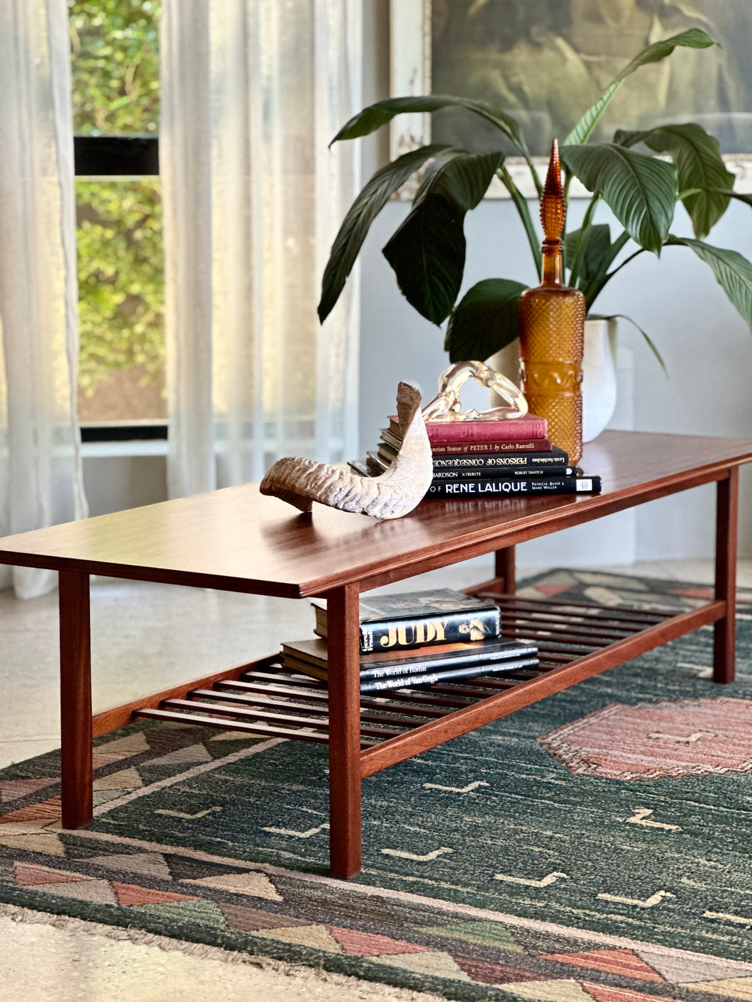 Mid-Century Two-Tiered Coffee Table