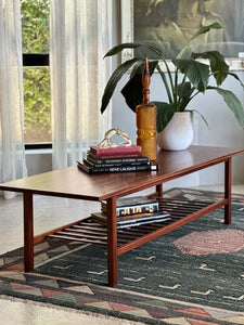 Mid-Century Two-Tiered Coffee Table