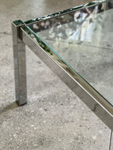 Load image into Gallery viewer, Classic Chrome &amp; Glass Coffee Table
